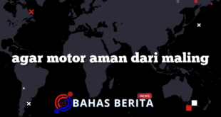 agar motor aman dari maling