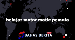 belajar motor matic pemula