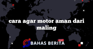 cara agar motor aman dari maling