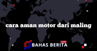 cara aman motor dari maling