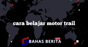 cara belajar motor trail