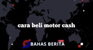 cara beli motor cash