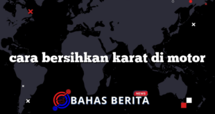 cara bersihkan karat di motor