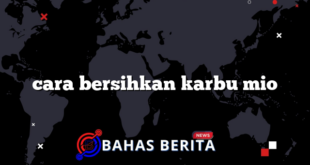 cara bersihkan karbu mio