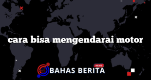 cara bisa mengendarai motor