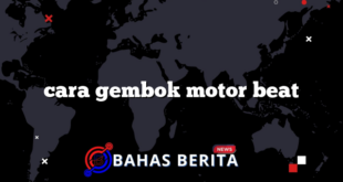 cara gembok motor beat