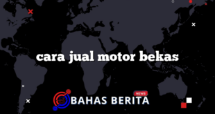 cara jual motor bekas