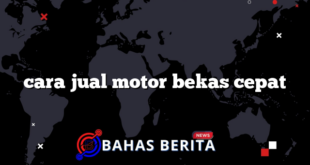 cara jual motor bekas cepat