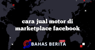 cara jual motor di marketplace facebook