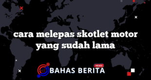 cara melepas skotlet motor yang sudah lama