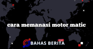 cara memanasi motor matic