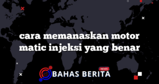 cara memanaskan motor matic injeksi yang benar