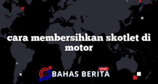 cara membersihkan skotlet di motor