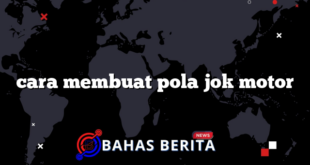 cara membuat pola jok motor