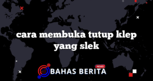 cara membuka tutup klep yang slek