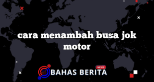 cara menambah busa jok motor