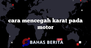 cara mencegah karat pada motor