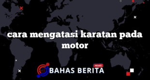 cara mengatasi karatan pada motor