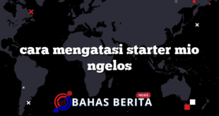 cara mengatasi starter mio ngelos