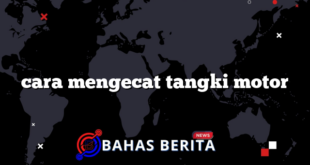 cara mengecat tangki motor