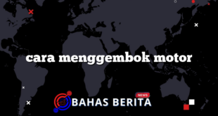 cara menggembok motor