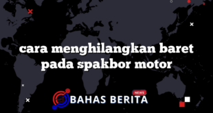 cara menghilangkan baret pada spakbor motor