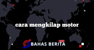 cara mengkilap motor