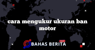 cara mengukur ukuran ban motor