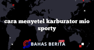 cara menyetel karburator mio sporty