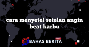 cara menyetel setelan angin beat karbu