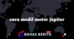 cara modif motor jupiter