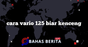 cara vario 125 biar kenceng