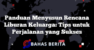 Panduan Menyusun Rencana Liburan Keluarga: Tips untuk Perjalanan yang Sukses