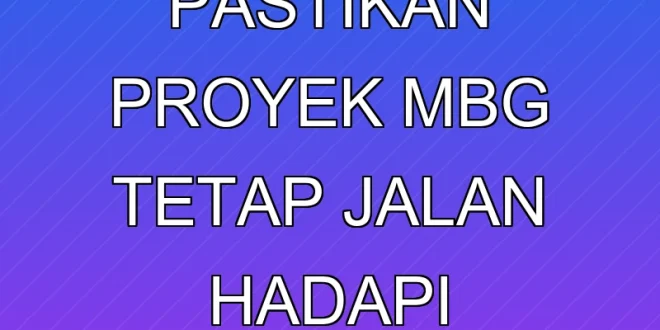 Airlangga Pastikan Proyek MBG Tetap Jalan Hadapi Desakan