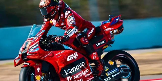 Hasil FP1 MotoGP Jepang 2025: Bagnaia Tercepat, Marquez Ketiga