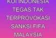 KOI Indonesia Tegas Tak Terprovokasi Sanksi FIFA Malaysia