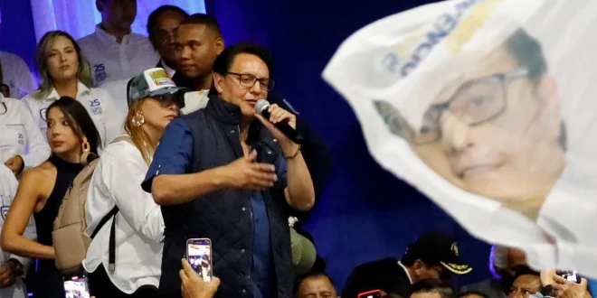 Konvoi Presiden Ekuador Diserang Massa Demo Besar di Quito