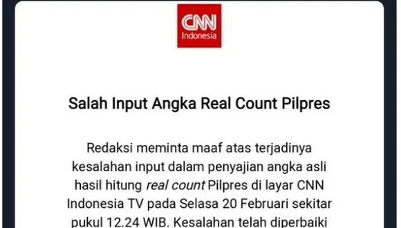Redaksi CNN Datangi Istana Tuntut Klarifikasi Pencabutan ID Liputan