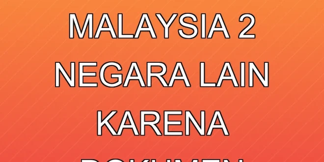 Sanksi FIFA untuk Malaysia & 2 Negara Lain karena Dokumen Palsu