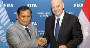 Sinergi Prabowo-Infantino Perkuat Posisi Indonesia di FIFA 2025