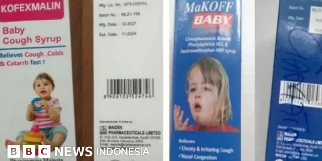 14 Anak India Meninggal Keracunan Obat Batuk Tercemar Metanol