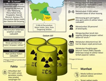 20 Drum Cesium-137 Cikande: Ancaman Radiasi dan Penanganan