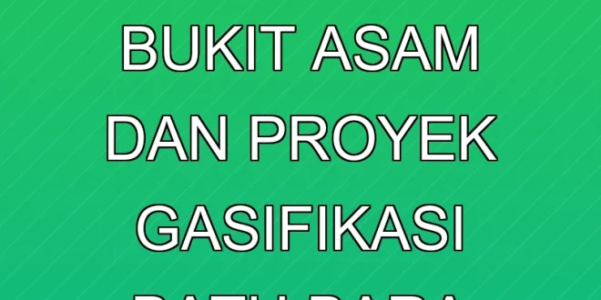 Analisis Keuangan PT Bukit Asam dan Proyek Gasifikasi Batu Bara 2025