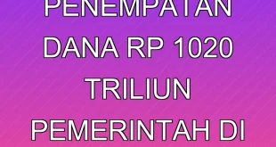 Analisis Penempatan Dana Rp 10-20 Triliun Pemerintah di Bank Jakarta