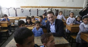 Badan PBB Fasilitasi 300 Ribu Anak Gaza Kembali Bersekolah