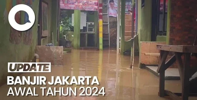 Banjir di RT 27 Jakarta Akibat Hujan Deras, BPBD Segera Evakuasi