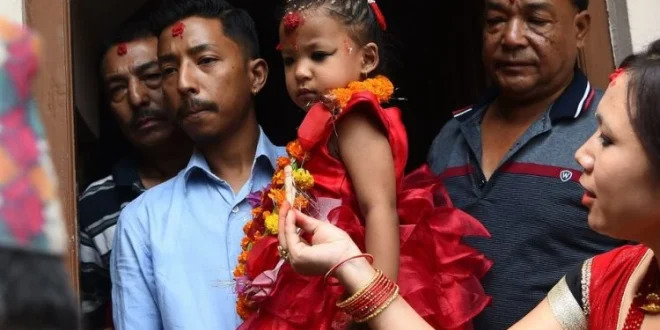 Bocah 2 Tahun di Nepal Ditahbiskan Jadi Dewi Hindu Buddha, Ini Faktanya