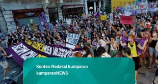 Demo Ribuan Warga Turki Tuntut Keadilan Aktivis GSF Dideportasi