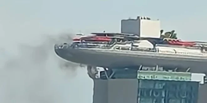 Dugaan Kebakaran Lantai 55 Marina Bay Sands Singapura Belum Terbukti