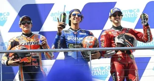 Fernandez Menang MotoGP Australia 2025, Diggia Podium Kedua